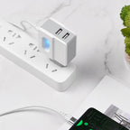 Wall charger “C75 Imperious” dual USB port EU with built-in wire