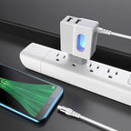 Wall charger “C75 Imperious” dual USB port EU with built-in wire