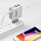 Wall charger “C75 Imperious” dual USB port EU with built-in wire