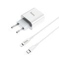 Wall charger “C76A Speed source” PD3.0 EU Type-C output set with cable