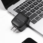 Wall charger “C77 Highway” dual port charger US plug set with cable