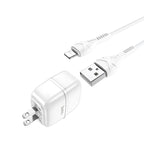 Wall charger “C77 Highway” dual port charger US plug set with cable