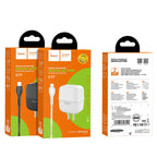 Wall charger “C77 Highway” dual port charger US plug set with cable