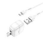 Wall charger “C77 Highway” dual port charger US plug set with cable
