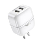 Wall charger “C77 Highway” dual port charger US plug set with cable