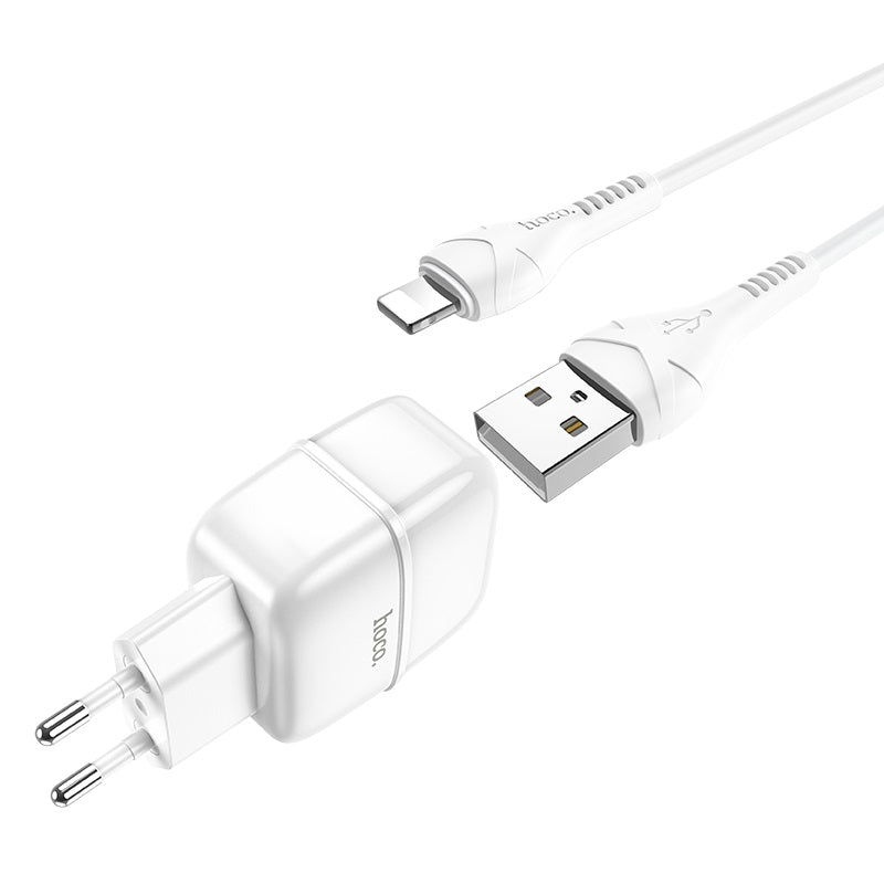 Wall charger “C77A Highway” dual port charger EU plug set with cable