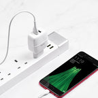 Wall charger “C77A Highway” dual port charger EU plug set with cable