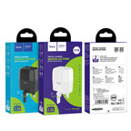 Wall charger “C77B Highway” dual port charger UK plug set with cable
