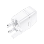 Wall charger “C77B Highway” dual port charger UK plug set with cable