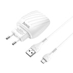 Wall charger “C78A Max energy” dual port EU set with cable