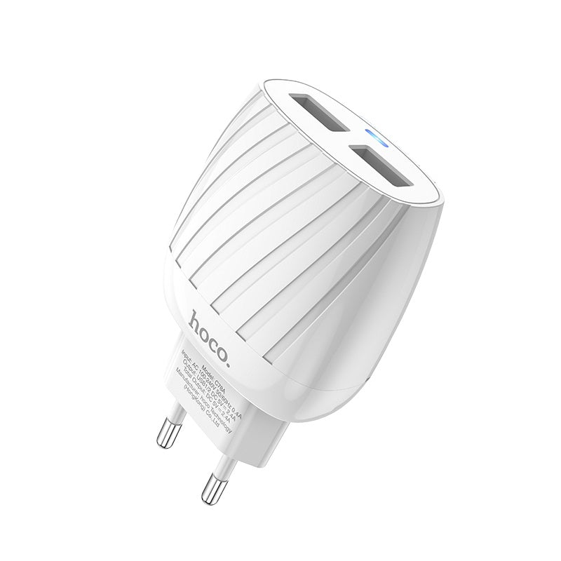 Wall charger “C78A Max energy” dual port EU set with cable