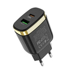 Wall charger “C79A Zeus” PD+QC3.0 EU plug set with cable