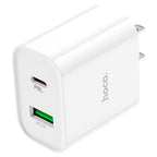 Wall charger “C80 Plus Rapido” PD + QC3.0 US set with cable