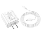 Wall charger “C80 Plus Rapido” PD + QC3.0 US set with cable