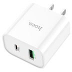 Wall charger “C80 Plus Rapido” PD + QC3.0 US set with cable