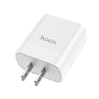 Wall charger “C80 Rapido” PD + QC3.0 US plug set with cable