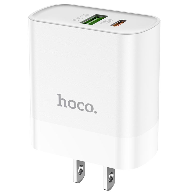 Wall charger “C80 Rapido” PD20W + QC3.0 US set with cable