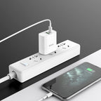 Wall charger “C80 Rapido” PD20W + QC3.0 US set with cable