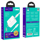 Wall charger “C80 Rapido” PD20W + QC3.0 US set with cable