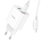 Wall charger “C80A Plus Rapido” PD + QC3.0 EU set with cable