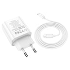 Wall charger “C80A Plus Rapido” PD + QC3.0 EU set with cable