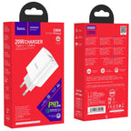 Wall charger “C80A Rapido” PD20W + QC3.0 EU set with cable