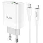 Wall charger “C80A Rapido” PD20W + QC3.0 EU set with cable