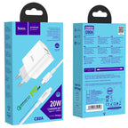 Wall charger “C80A Rapido” PD20W + QC3.0 EU set with cable