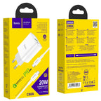 Wall charger “C80A Rapido” PD20W + QC3.0 EU set with cable