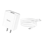 Wall charger “C81 Asombroso” US plug set with cable