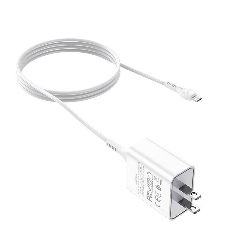 Wall charger “C81 Asombroso” US plug set with cable