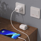 Wall charger “C85 Bright” PD20W + QC3.0 US plug