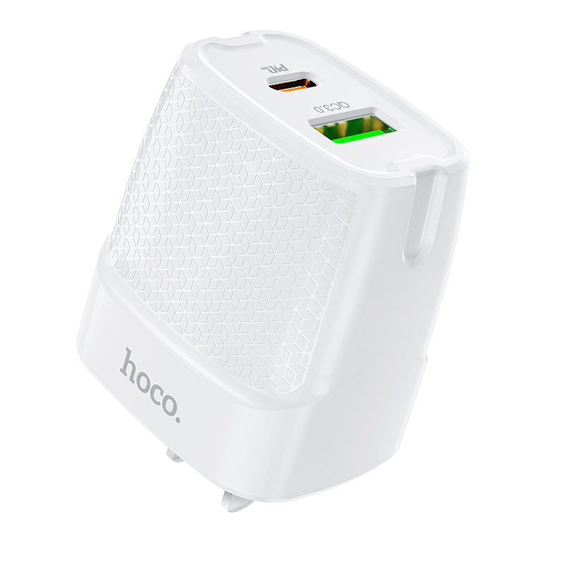 Wall charger “C85 Bright” PD20W + QC3.0 US plug