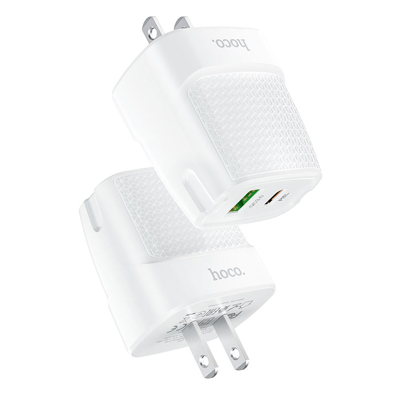 Wall charger “C85 Bright” PD20W + QC3.0 US plug