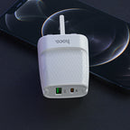 Wall charger “C85B Bright” PD20W + QC3.0 UK plug