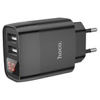 Wall charger “C86A Illustrious” dual port EU set with cable