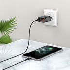 Wall charger “C86A Illustrious” dual port EU set with cable