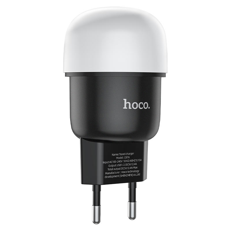 Wall charger “C87A Sparkle” dual port EU