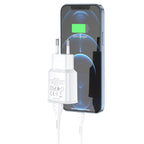 Wall charger “C88A Star round” dual port EU set with cable