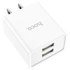 Wall charger “C89 Light road” dual port US set with cable