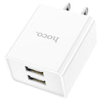 Wall charger “C89 Light road” dual port US set with cable