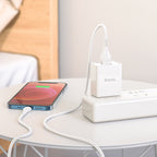 Wall charger “C89 Light road” dual port US set with cable