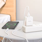 Wall charger “C89 Light road” dual port US set with cable