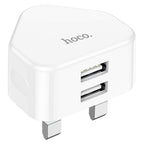 Wall charger “C90B Grandiose” dual port UK set with cable