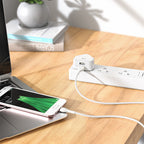 Wall charger “C90B Grandiose” dual port UK set with cable