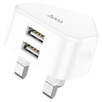 Wall charger “C90B Grandiose” dual port UK set with cable