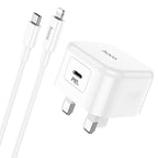 Wall charger “C91B Founder” PD20W UK set with cable