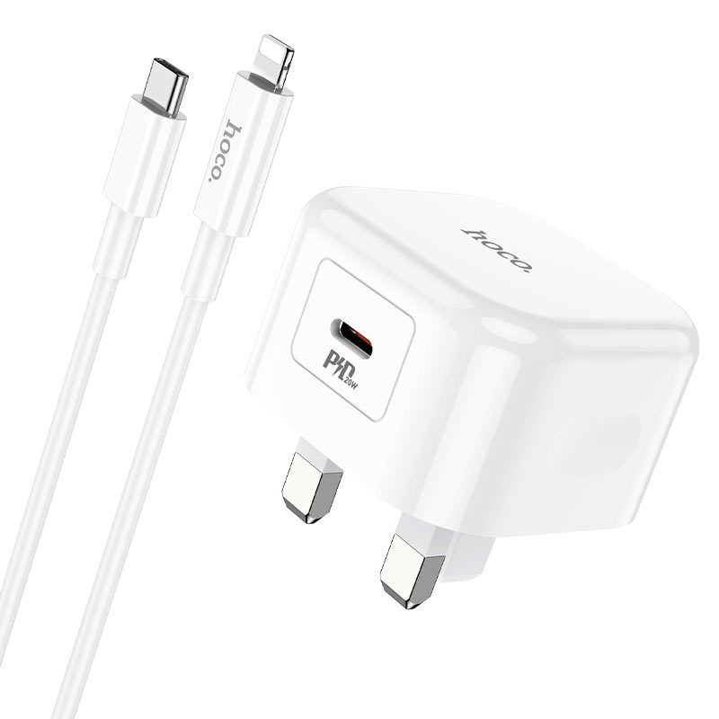 Wall charger “C91B Founder” PD20W UK set with cable