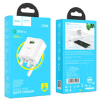 Wall charger “C92B Starshine” QC3.0 UK set with cable