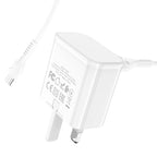Wall charger “C92B Starshine” QC3.0 UK set with cable